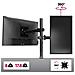 DM151X2 Supporto da Scrivania per Monitor 13 - 32" Portata Max 8 Kg - Foto miniatura 4