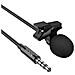 Originale Microfono L14 Connettore Jack 3,5mm Con Clip High Quality Capsula Black - Foto miniatura 3