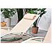 Set Di 2 Sdraio Regolabili In Alluminio E Textilene Ecru /biancp Bahia - Foto miniatura 4
