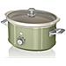Swan Sf17021gneu Retro Slow Cooker 3,5l Pentola Rimovibile In Ceramica Antiaderente Senza Pfoa 200w Verde - Foto miniatura 1