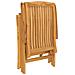 Sedie Da Giardino Reclinabili 6 Pz In Legno Massello Di Teak - Foto miniatura 5