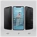 Pellicola Per Iphone Xs Max / 11 Pro Max Sottile Privacy Oleofobico, Trasparente - Foto miniatura 3