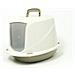 Lettiera Toilette Per Gatti Con Coperchio E Sportello 45x36x32,5cm Mod 700098 Beige - Foto miniatura 1