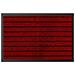 Tappeto Zerbino Entrata Ingresso Casa Esterno Interno Antiscivolo Asciugapassi Alaska 40x60 Bordeaux - Foto miniatura 1