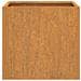 Fioriere 2 Pz 32x30x29 Cm Acciaio Corten - Foto miniatura 5
