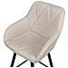 Set Di 2 Sedie Alte Darien Beige Chiaro - Foto miniatura 2