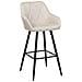 Set Di 2 Sedie Alte Darien Beige Chiaro - Foto miniatura 11
