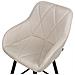 Set Di 2 Sedie Alte Darien Beige Chiaro - Foto miniatura 14