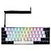 Tastiera Gaming USB Kailh Red QWERTY SGK50 S4 Retroilluminata Colore Bianco (Layout Spagnolo) - Foto miniatura 1