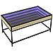 Tavolino Da Salotto Con Led Infinity Rovere Sonoma 90x50x41 Cm - Foto miniatura 3