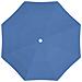 Ombrellone Spiaggia Mare Portatile Palo Reclinabile Tinta Unita Modello Puffy Ombrellone Blu - Foto miniatura 2