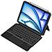 Custodia Per Ipad Air 11” M2 Folio Quick Note Con Tastiera Qwerty Bluetooth 3.0, Nero - Foto miniatura 1