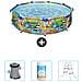 Piscina Fuori Terra - In Giro - 274x66 Cm - Multi - Include Accessori Coordinati Cb48 - Foto miniatura 1