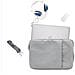 Borsa Per Laptop Business Sottile E Leggera Con Maniglia - Grigio  12 Pollici - Foto miniatura 2
