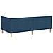 Cornice del letto ad angolo Altro con testiera Blu 90 x 190 cm - Foto miniatura 8