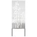 Schermo per privacy in giardino Floreale Argento 50 x 140 cm - Foto miniatura 1