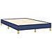 Giroletto a Molle con Materasso Blu 120x190 cm in Tessuto - Foto miniatura 4