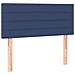 Giroletto a Molle con Materasso Blu 120x190 cm in Tessuto - Foto miniatura 7