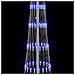 Albero di Natale LED con 290 LED Blu 70 x 70 x 250 cm Metallo - Foto miniatura 7