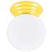Lampada A Parete Zori Giallo Ip44 Sl. 1892 - Minimalist Lampada Da Parete Giallo 12x12x16 Cm - Foto miniatura 2