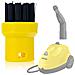 Spazzola Rotonda Di Ricambio Compatibile Con Pulitore A Vapore Kärcher Sc1-sc5 Easyfix - Multiuso, Pulizia Cucina E Bagno - Foto miniatura 1