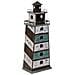 Mensola Lighthouse In Legno E Metallo Marrone 41x27x115h Cm - Foto miniatura 1