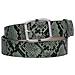 Cintura Stampa Serpente Esotica - Foto miniatura 6
