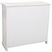 Credenza In Legno E Rete Bianca 86x33x78,5h - Foto miniatura 4