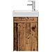 Mobile bagno con rubinetto Legno antico 40,5 x 22,5 x 62 cm - Foto miniatura 5