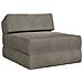 Divano Letto Pieghevole Grigio Chiaro 60 x 70 x 41 cm Tessuto - Foto miniatura 1