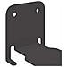 Mensola sospesa con lo scaffale 24 pcs Nero 6 x 10,8 x 6,6 cm - Foto miniatura 8