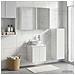 Set di mobili per il bagno 4 pcs Bianco - Foto miniatura 2