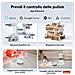 Qrevo 2 Pro Set Robot Aspirapolvere Lavapavimenti 25.000Pa, Bianco | Panno Estensibile, Antigroviglio, Autopulizia Panno 75°C, Rimozione Automatica dei Panni, Evita Ostacoli,Bianco - Foto miniatura 8