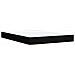 Letto box spring con materasso Nero 140 x 190 cm Tessuto - Foto miniatura 7