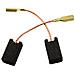 Spazzole di carbone per Rupes BR51A - 6 x 8 x 13 mm - coppia - Foto miniatura 2