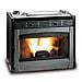 Inserto a Pellet Comfort Mini Potenza Termica Nominale 6,8 kW Colore Nero Antracite - Foto miniatura 1