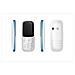 Celulare Dual Sim Display 1,77" Bluetooth Fotocamera Micro Usb Radio FM Bianco e Blu - Italia - Foto miniatura 1