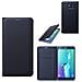 Custodia Flip Wallet per Galaxy S6 Edge Plus colore Blu - Foto miniatura 4