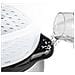 Vaporiera Elettrica In Acciaio Inox, Con Timer, 3 Cestini, 800w - Foto miniatura 6
