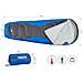 Mummia Sonno, Sack, Colore Blu / antracite / azzurro, 220 X 80 X 55 Cm, 21 Mm - Foto miniatura 3