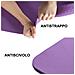 Mat Viola - Tappetino Yoga Fitness Pilates Antiscivolo 183 X 61 X 0,6 Cm - Foto miniatura 3