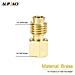 Possibile Toccare Refrigerante Valvola Dispenser Per R134a R12 R22 R505 Ac Ricarica Tubo Ottone Strumento Valve Bottle Opener Con Serbatoio Adattatore Filettatura 14 Sae E 12 Acme Per Condizionatore Daria Collettore - Foto miniatura 3