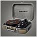 Mt-201 Btg Giradischi Impianto Stereo Bt Usb Vintage Tope Grey - Foto miniatura 4