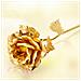 Rosa Dorata: Rosa Eterna Placcata Oro In Confezione Regalo - Foto miniatura 9