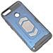 Custodia Defender Shell Alta Protezione Antiscivolo Magnetica Per Huawei P Smart Blu - Foto miniatura 1