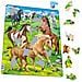 Puzzle Maxi Paarden Junior Cartone 65 Pezzi - Foto miniatura 2