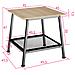 Tavolino Bedford 45,5 X 45 X 47 Cm - Industriale Legno Chiaro, Rovere Sonoma - Foto miniatura 9