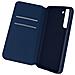 Custodia Samsung Galaxy S22 Plus Portafoglio Funzione Supporto Video Blu - Foto miniatura 1
