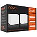 Nova Mw12 Wi-fi Mesh, Tri-band Ac2100, Copertura Wifi Fino A 370 Mq, 2 Porte Lan Gigabit, Router E Access Point, Controllo Genitori, Ripetitore Wifi Compatibile Con Alexa, Confezione. . - Foto miniatura 4