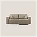 Morfeo Divano Con Sedute Estraibili T02 Beige - Foto miniatura 4